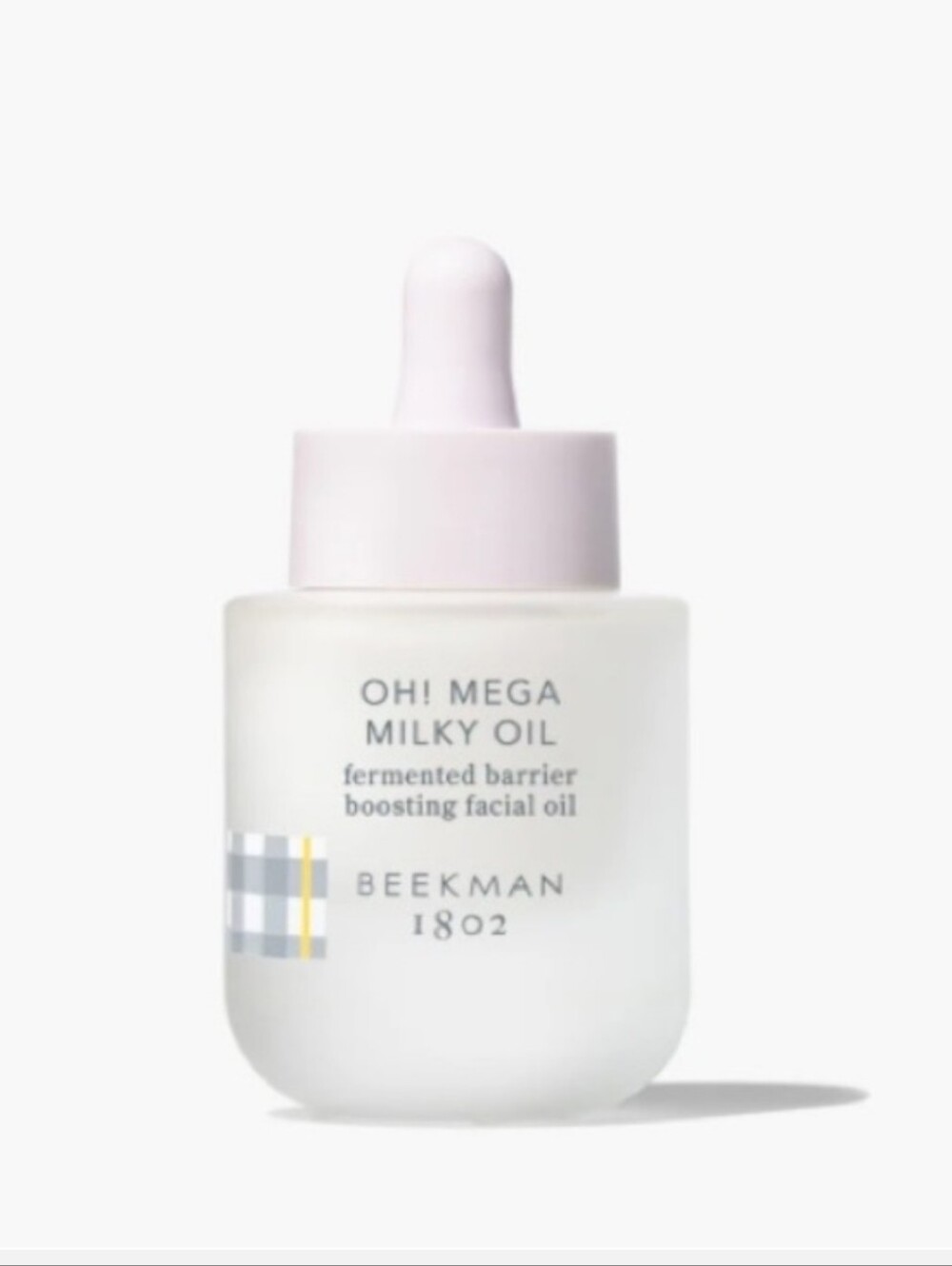 Beekman 1802 Oh! Mega Milky Oil - White and Pale Pink Dropper Bottle